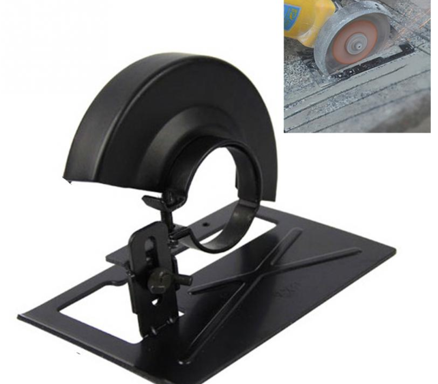 ไกด์นำตัดสำหรับหินเจียร 4 นิ้ว ป้องกันอันตรายจากหินเจียสะบัด - ขายปลีกส่ง ราคาถูก