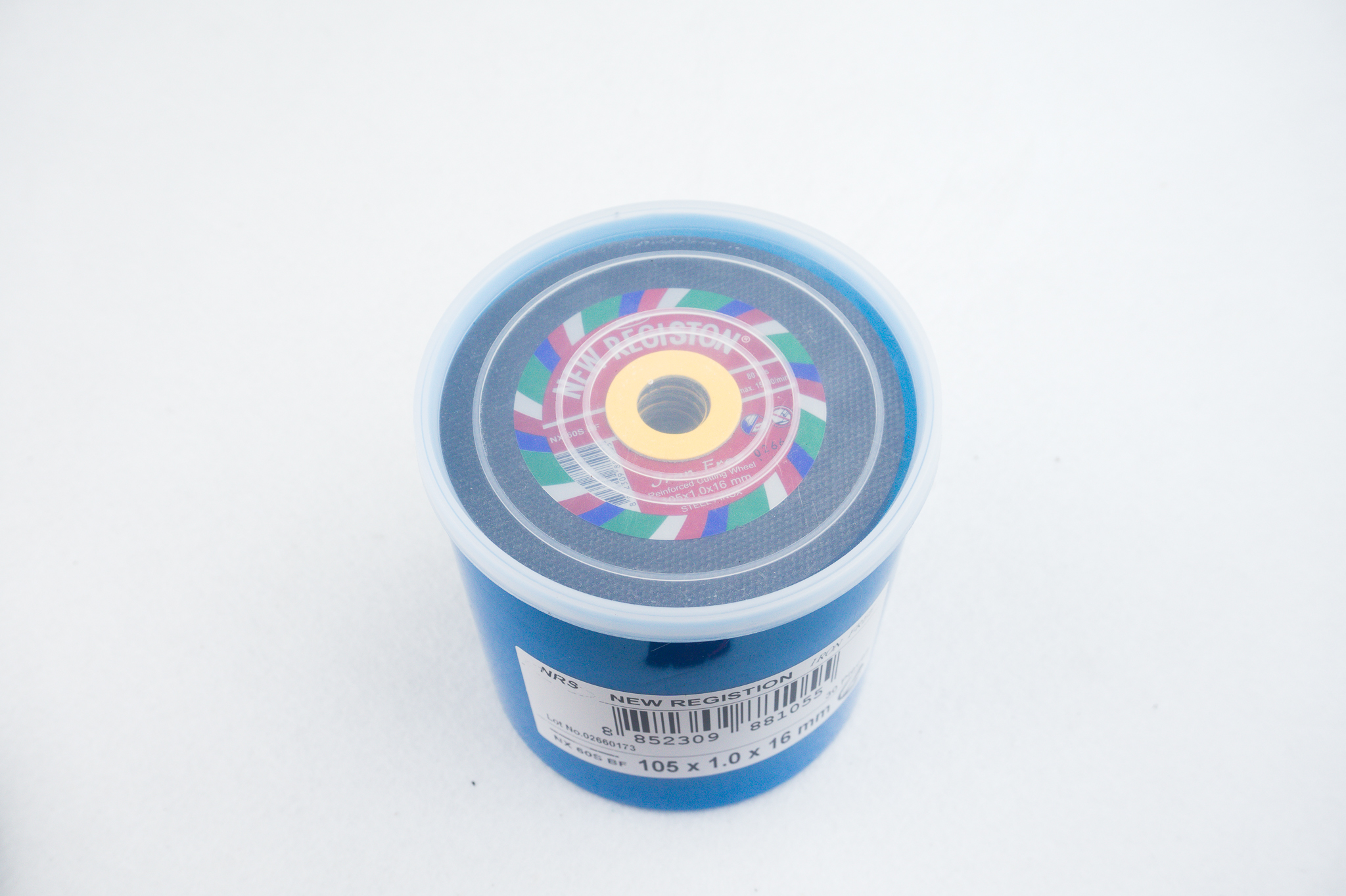 ใบไฟเบอร์ตัดเหล็ก ยี่ห้อ NRS 4 นิ้ว หนา 1 มิล ของแท้ 100% ขายปลีกส่ง ราคาถูก