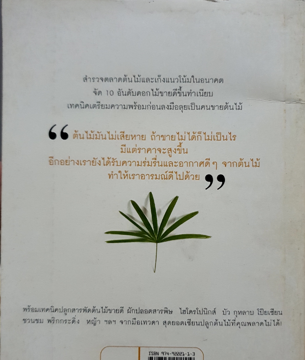 ต้นไม้ขายดี เดชา เข็มทอง