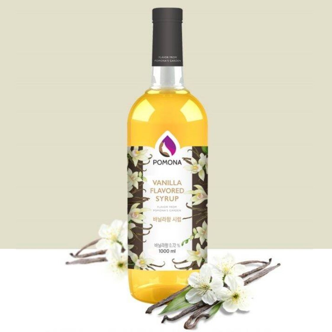 Pomona Vanilla Syrup - 1L.