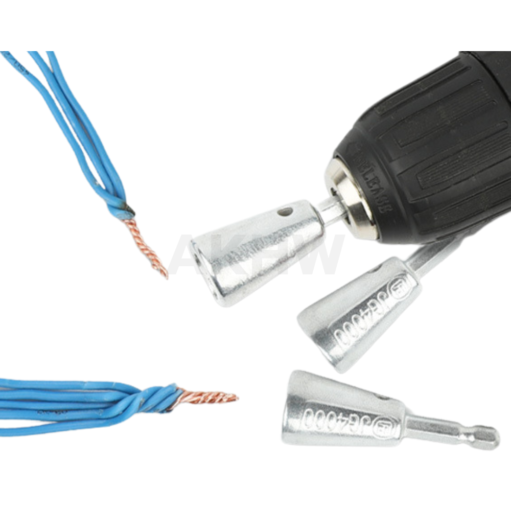 หัวบล็อกพันสายไฟ อุปกรณ์จั๊มสายไฟ สำหรับสว่าน KingsMan [ขายปลีก/ส่ง ราคาถูก]