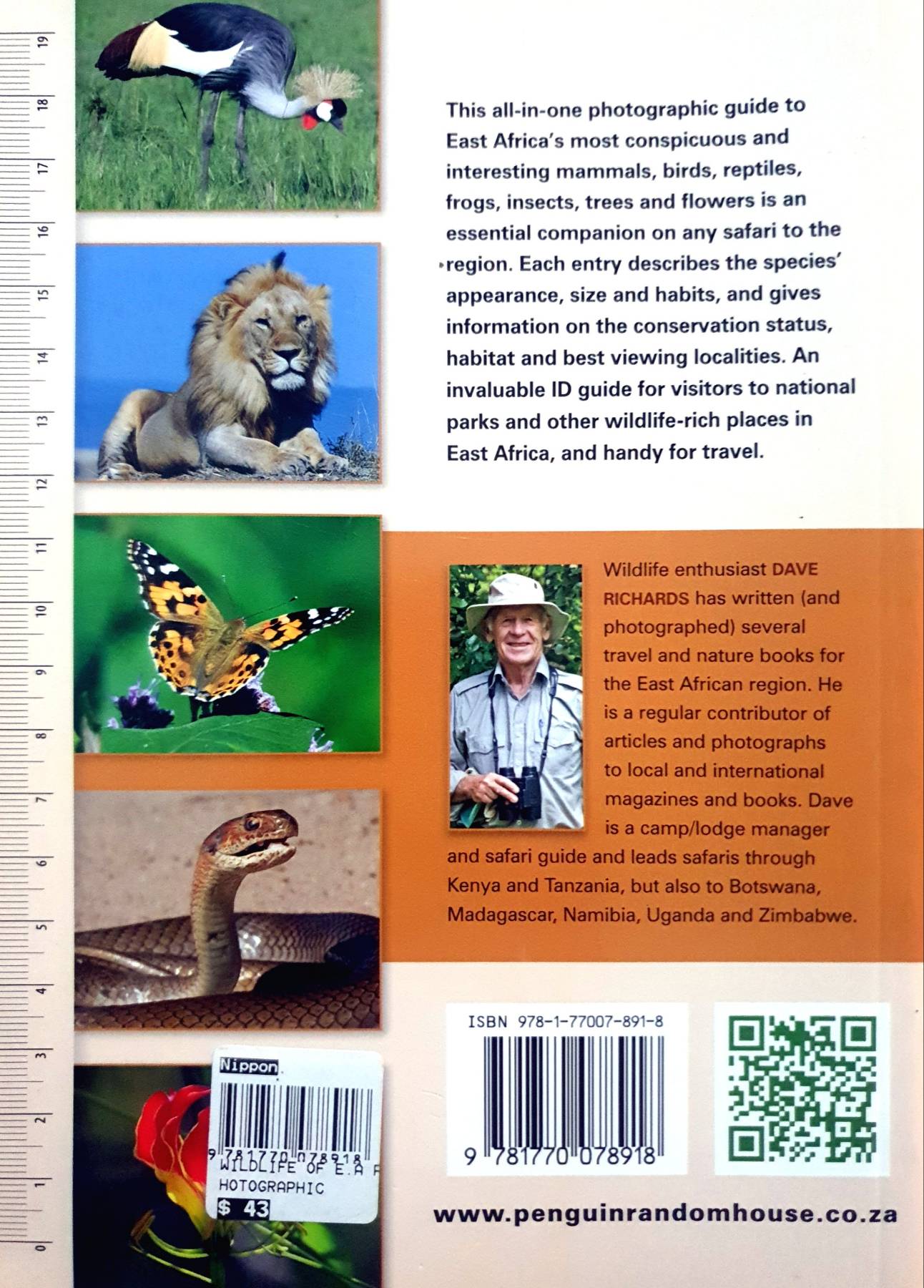 Wildlife of East Africa a Photographic Guide