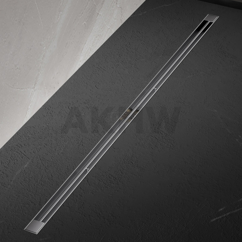 ตะแกรงน้ำทิ้งแบบยาว ลายเส้น KingsMan ความกว้าง 3.2cm วัสดุสแตนเลสหนา SUS304 ทนทาน ไม่เป็นสนิม [ขายปลีก/ส่ง]