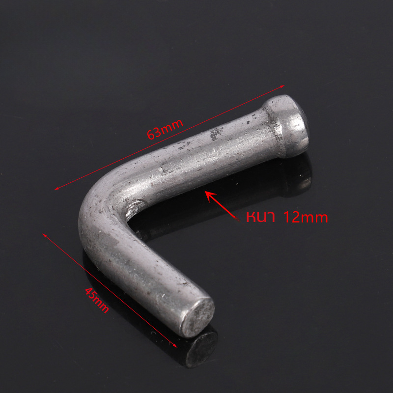 ตะขอเกี่ยวผ้าใบรถบรรทุก ขนาด 9.5mm/12mm ตะขอเหล็กเกาะผ้าใบ แบบเชื่อมติดรถ ดัดแปลงใช้งานอเนกประสงค์