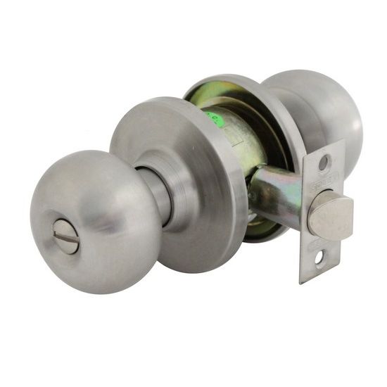 กุญแจลูกบิดห้องน้ำ/Solex/ลูกจัน/9210SS/BK