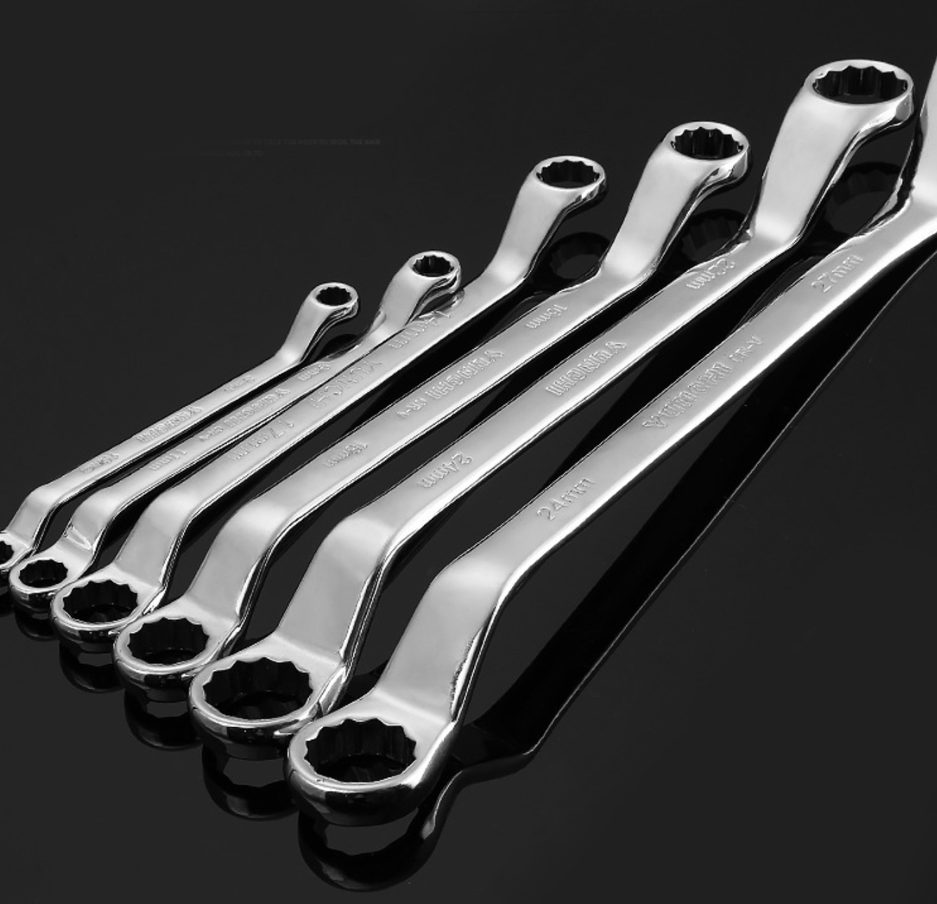 ประแจแหวนคู่ (แหวน 2 ข้าง) ยี่ห้อ KingsMan วัสดุเหล็กกล้าคุณภาพสูง แข็งแรงทนทาน เหมาะกับงานหนัก [ขายส่ง]