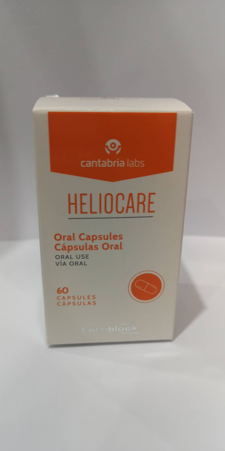 Heliocare Oral 60 Capsules วิตามินกันแดด ช่วยให้ผิวขาวใส แดดแรงแค่ไหนก็เอาอยู่