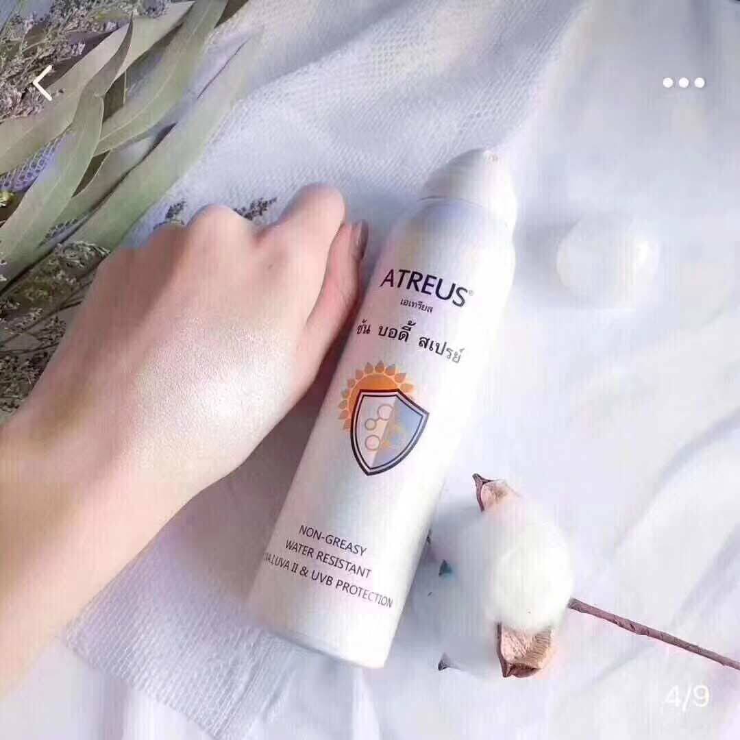 ATREUS BASE SUN BODY SPRAY SPF50 PA+++ 美白防晒喷雾