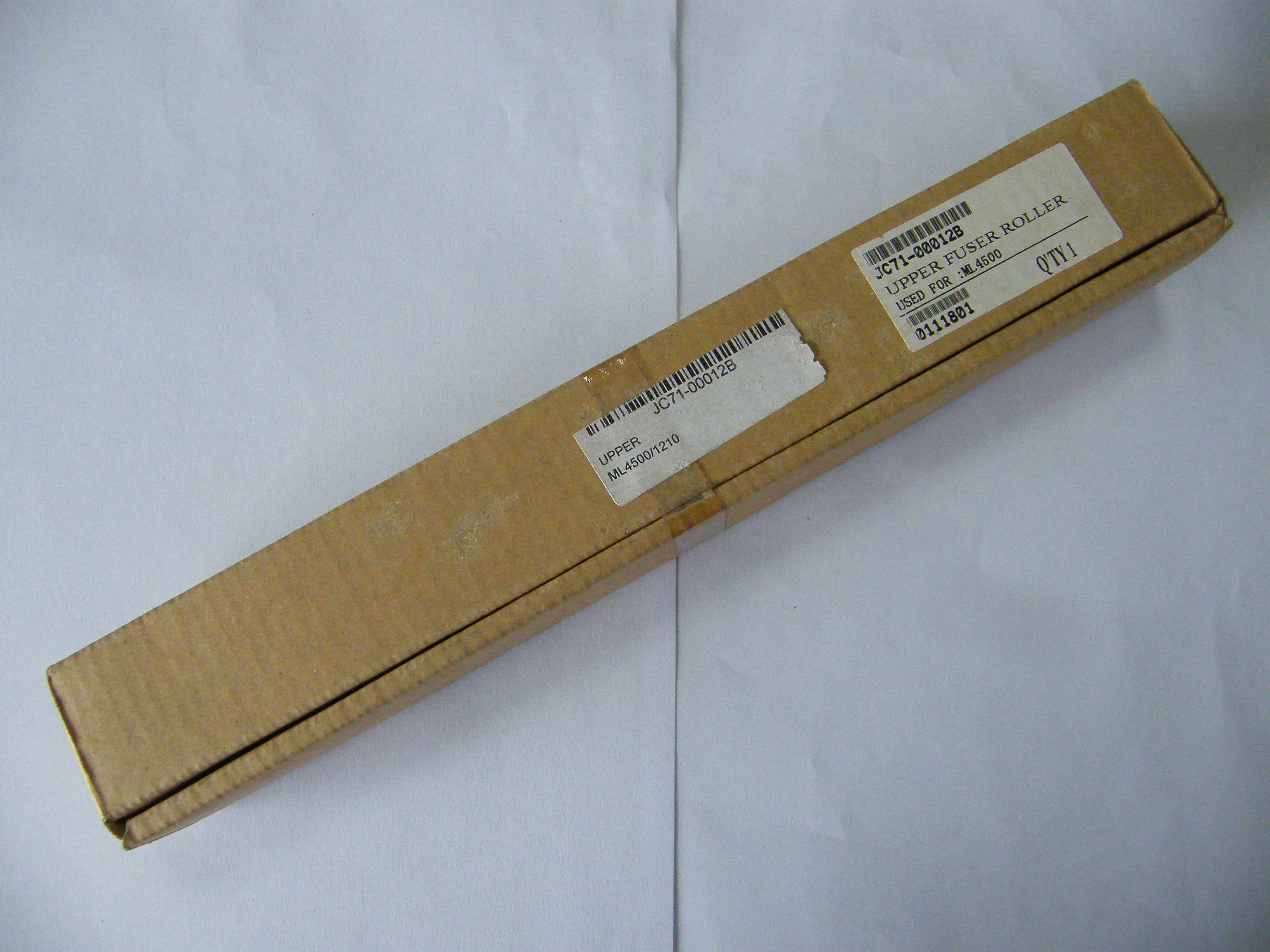 SAMSUNG/LEXMARK/XEROX ปลอกความร้อน UPPER ROLLER LEXMARK E210/E4026/E4510 Samsung ML-808/1010/1020/1210/1220/1250/1520/4500/SF510/SF530/SF531/SF535/XEROX Phaser 3110/3116/3210 69G9977 750 กรัม
