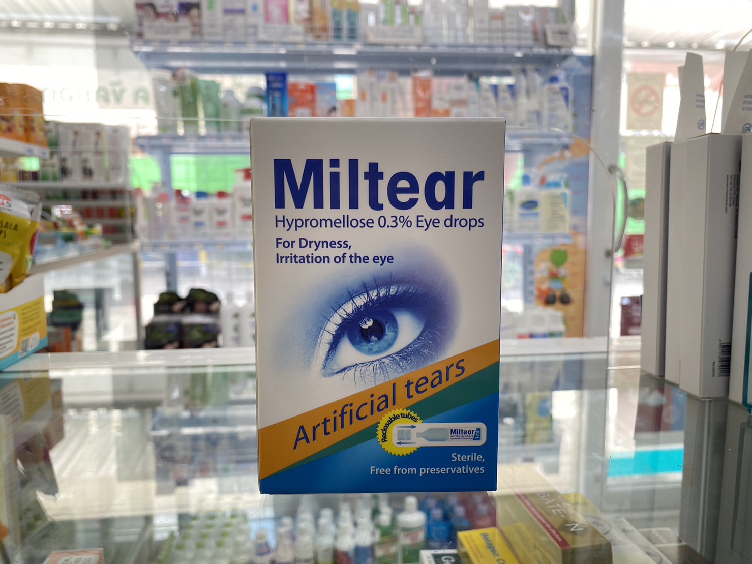 MILTEAR น้ำตาเทียมแบบกระเปาะ 30 ชิ้น