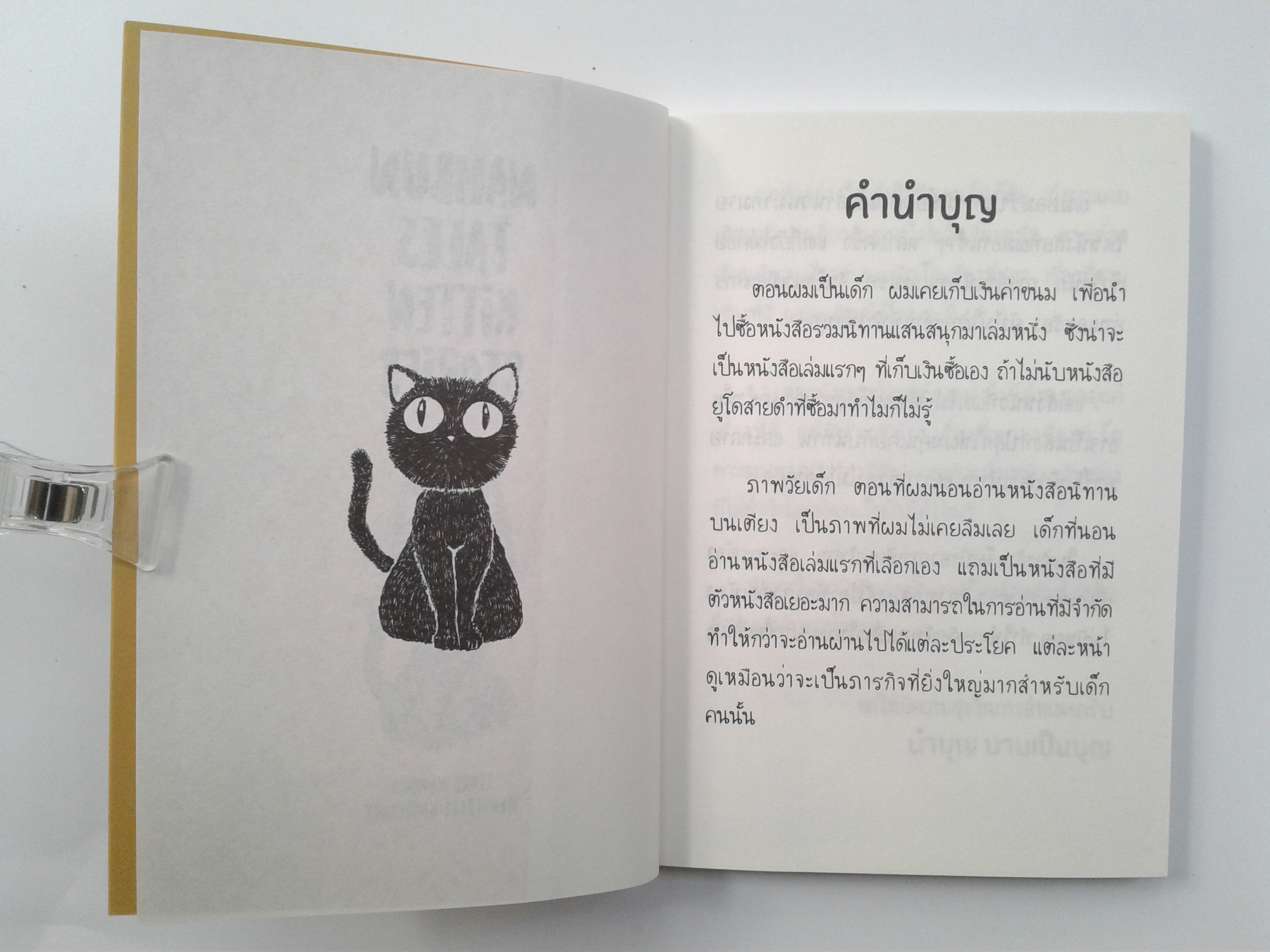 นิทานนำบุญ Nambun Tales เรื่องของแมว หนังสือ วรรณกรรม