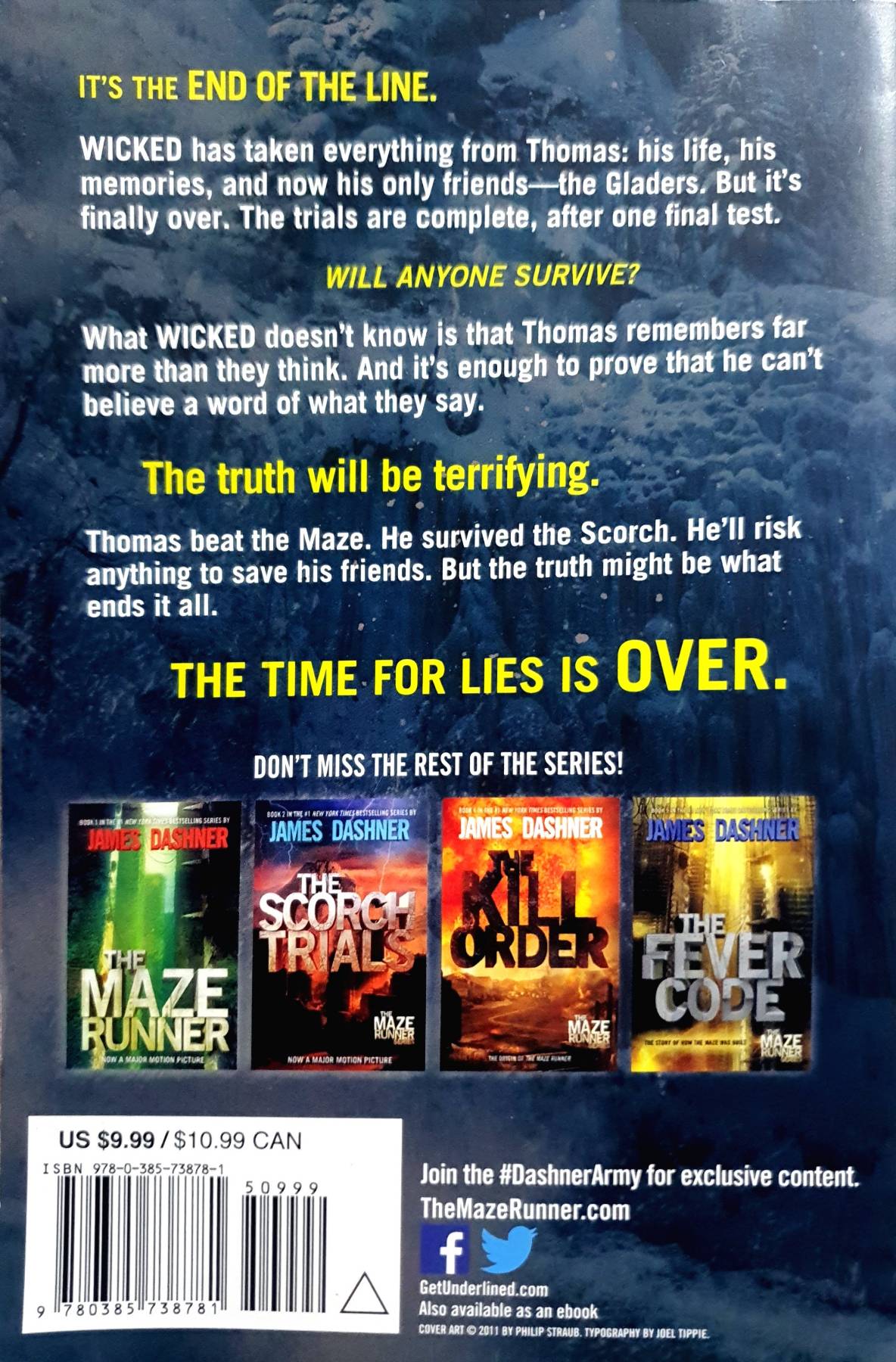 The Death Cure: Book Three of the Maze Runner Series : James Dashner
