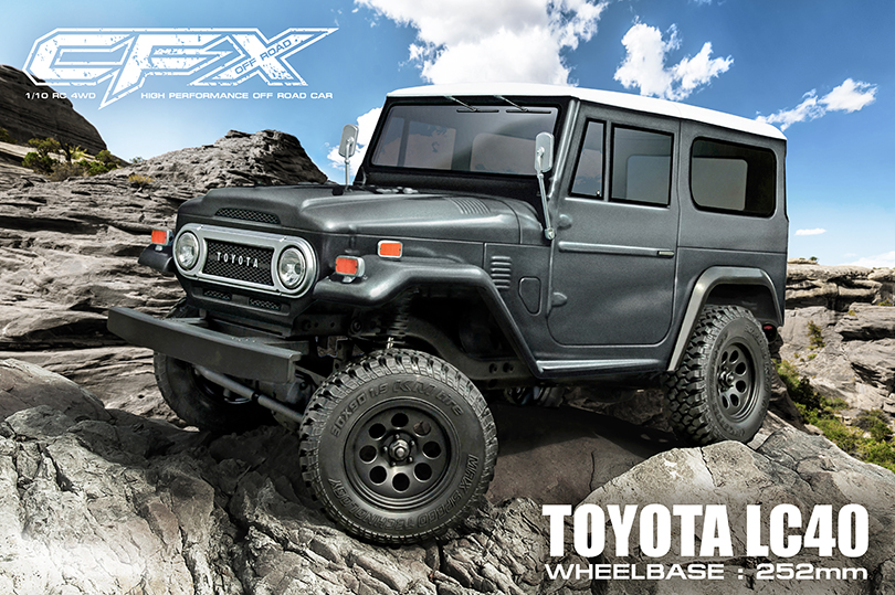CFX 1/10 4WD TOYOTA LC40 [ KIT ]