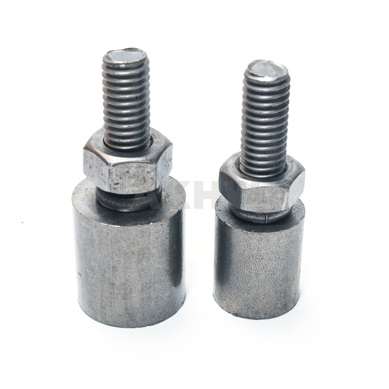 ล้อประคองเหล็กและไนล่อน มีเกลียว