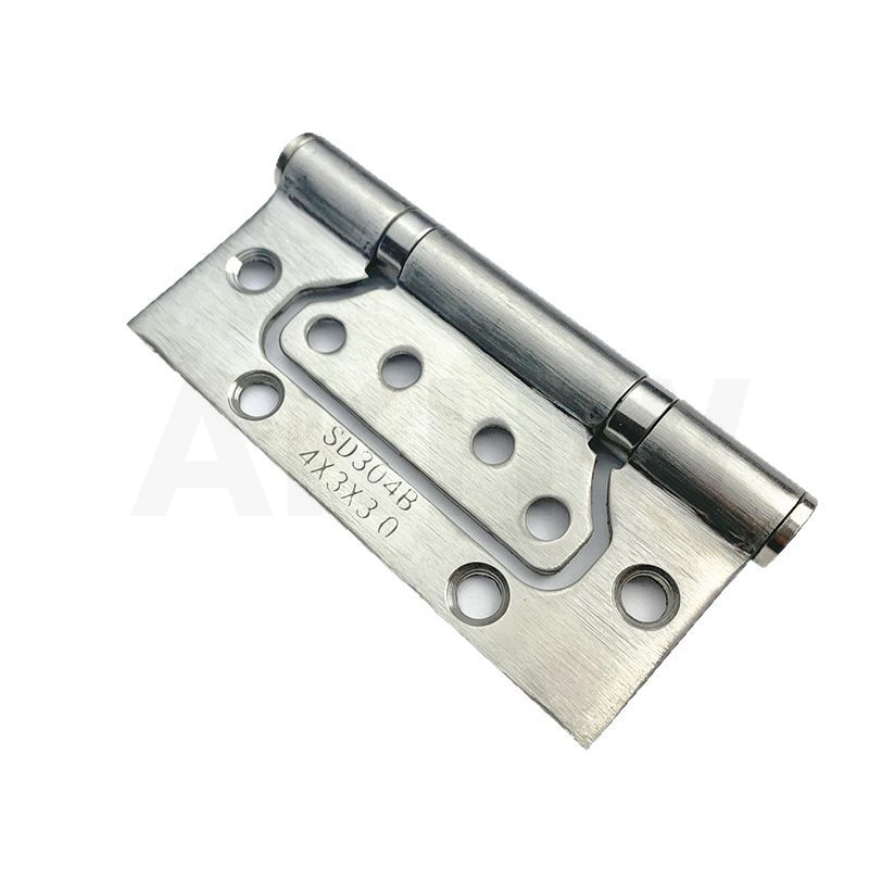 บานพับประตูปีกผีเสื้อ 4 นิ้ว KingsMan วัสดุสแตนเลสแท้ SUS304 ความหนา3.0mm แข็งแรง ทนทาน ไม่เป็นสนิม [ปลีก1ชิ้น/แพ็ค3ชิ้น]