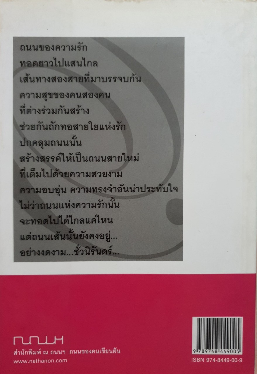 LOVE 10คนเขียน 10เรื่องรัก ณ ถนนฯ ถนนของคนเขียนฝัน