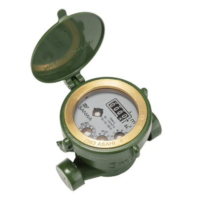 มิเตอร์น้ำ ซันวา มาตรวัดน้ำ water meter มิเตอร์ซันวา(SANWA) ขนาด 4 หุน 1/2"