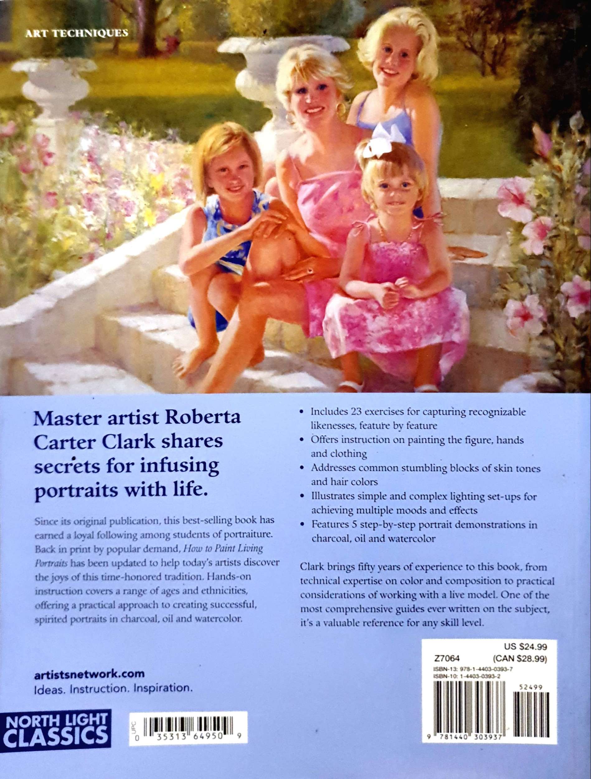 How to Paint Living Portraits : Roberta Carter Clark