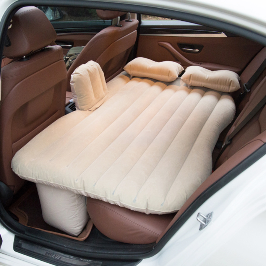 ที่นอนเป่าลม ที่นอนลม เบาะนอน ที่นอนลมแบบลอน ที่นอนในรถยนต์ เบาะลมนอนในรถ inflatable car bed ที่นอนในรถ เบาะรองนอน เบาะนอนในรถ รุ่น HC-041