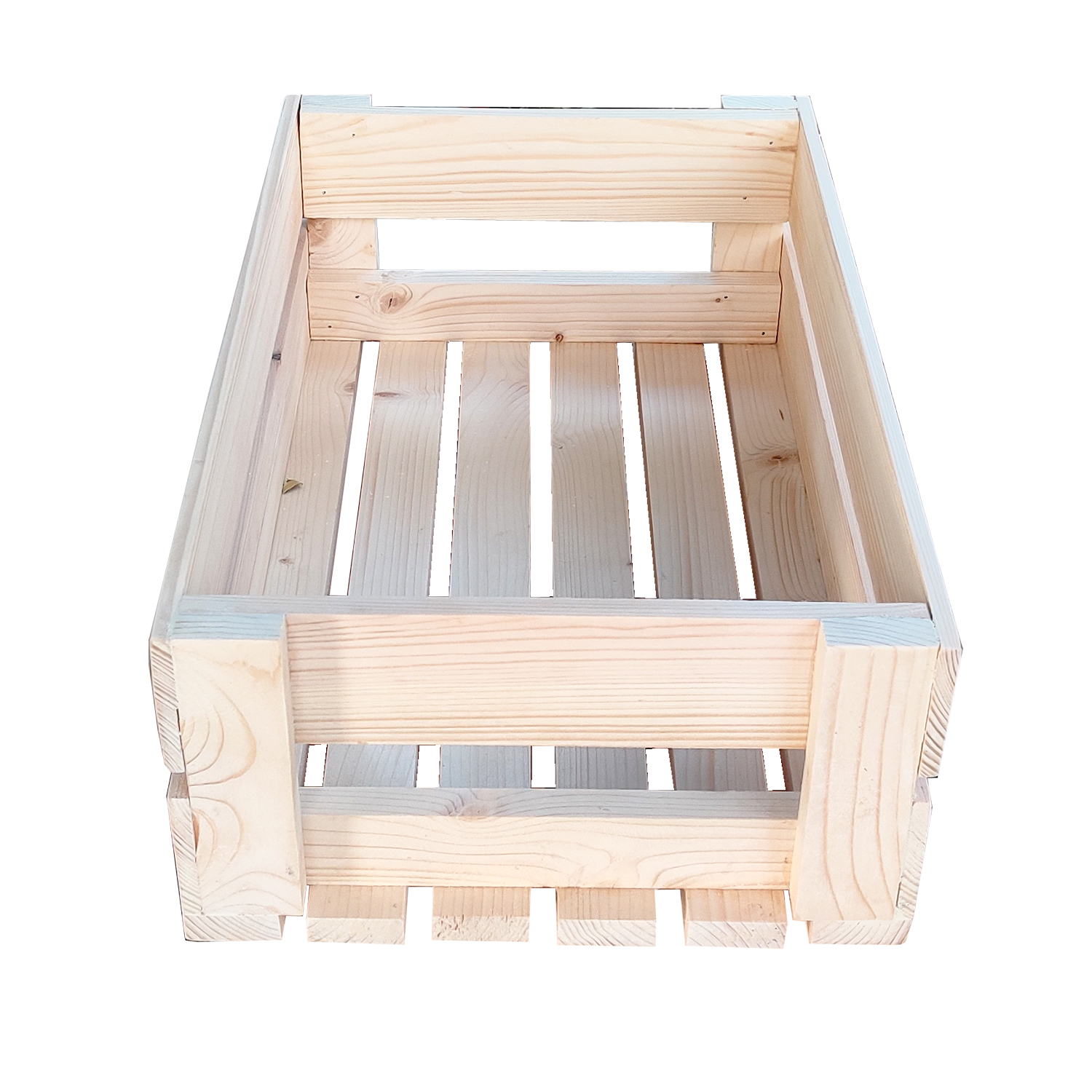 ลังไม้สน ขนาด 30x50x20ซม. เครือบสี รุ่น LM5 - ลังไม้สน ลังไม้เอนกประสงค์ กล่องไม้ งานปราณีต คุณภาพเยี่ยม!