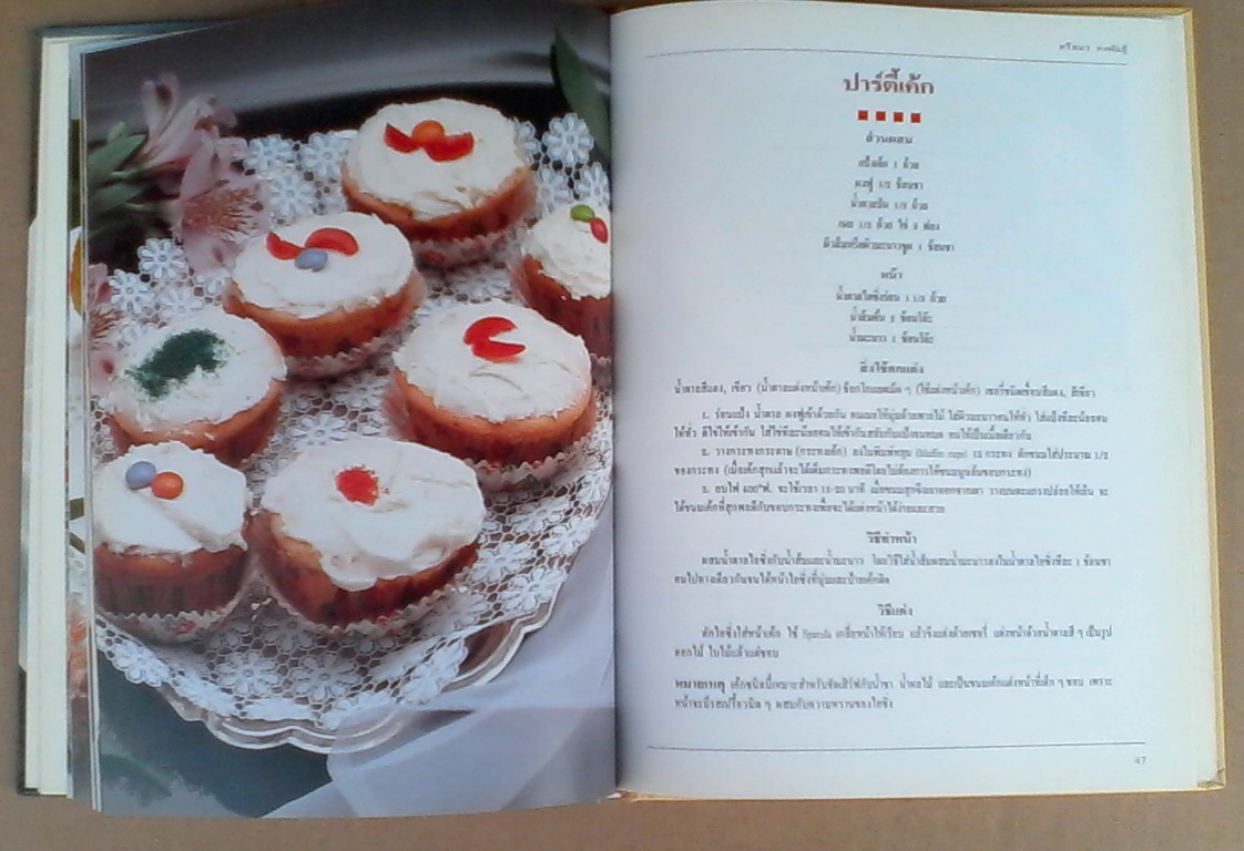 หนังสือชุดเบเกอรี่ เค้กอย่างง่าย โดย ศรีสมร คงพันธุ์