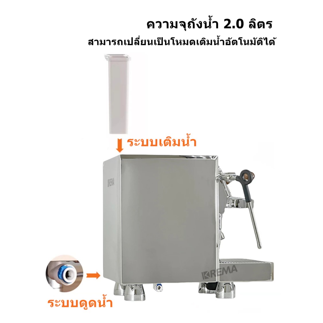 KREMA Cofee Machine รุ่น KM06B