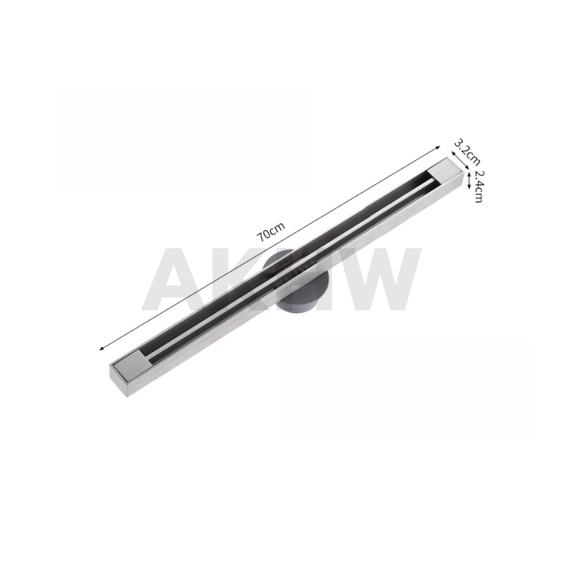 ตะแกรงน้ำทิ้งแบบยาว ลายเส้น KingsMan ความกว้าง 3.2cm วัสดุสแตนเลสหนา SUS304 ทนทาน ไม่เป็นสนิม [ขายปลีก/ส่ง]