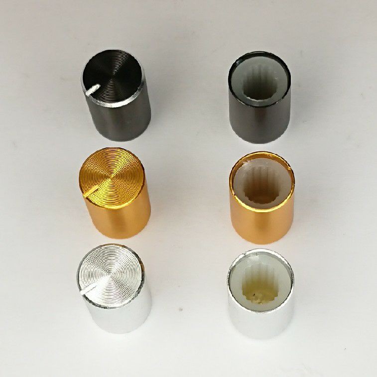 VR Knob 10x15 mm Black (1ชุดมี10ตัว)