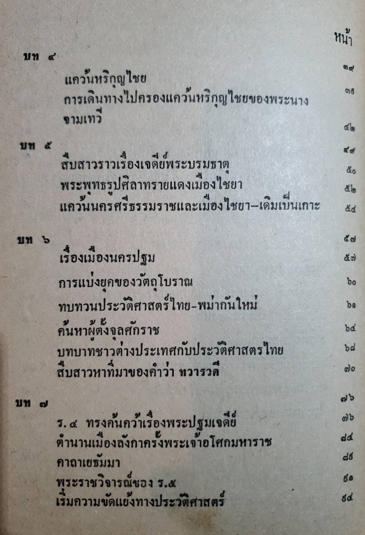๒๔๐๐ ปีในแหลมทอง รวมเรื่องเมืองไทยในอดีต เช่น ใครคือชนชาติไทย พิมพ์ปี 2527