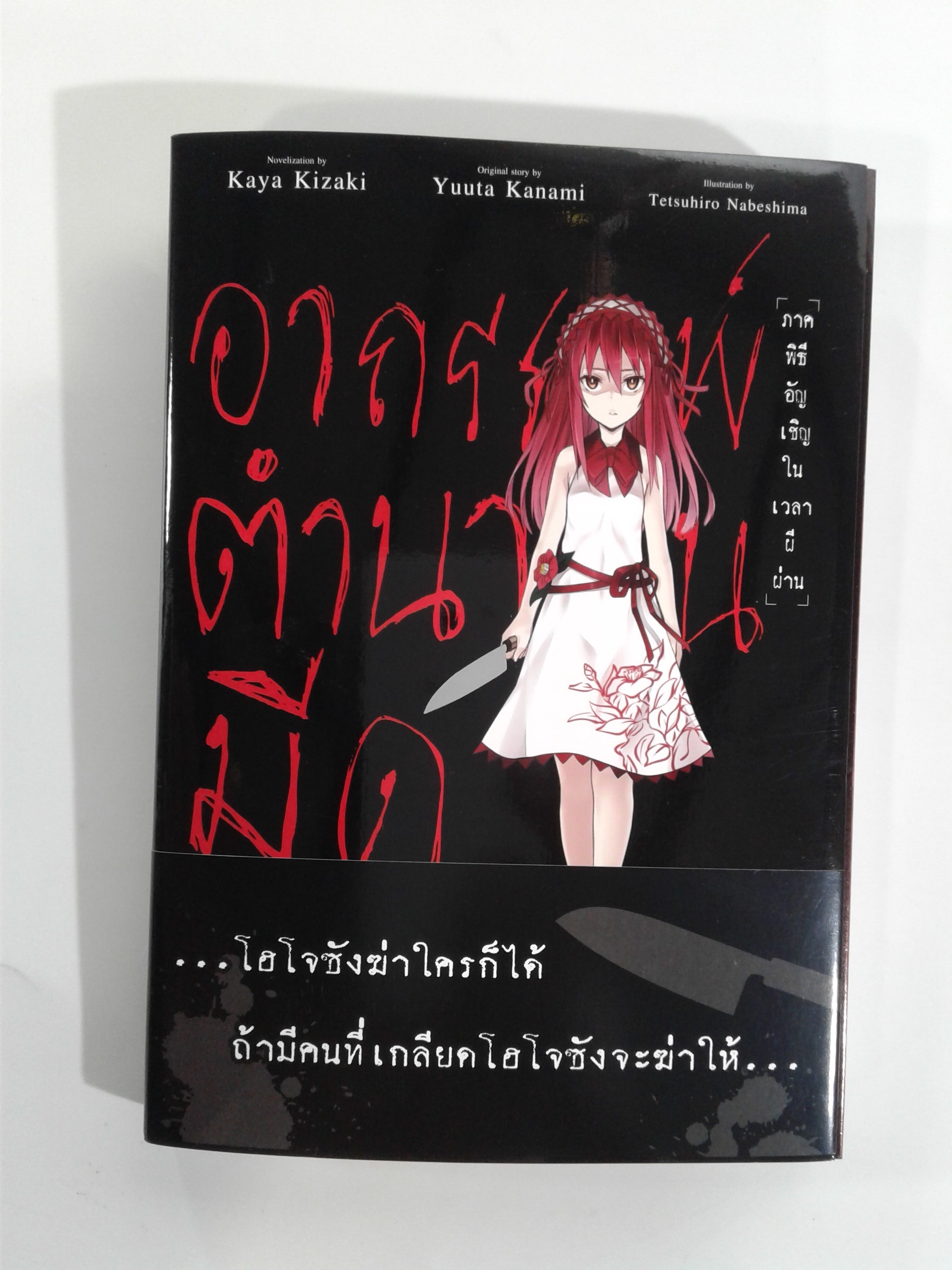 อาถรรพ์ตำนานมีด ภาคพิธีอัญเชิญในเวลาผีผ่าน นิยายแปล ไลท์โนเวล หนังสือ