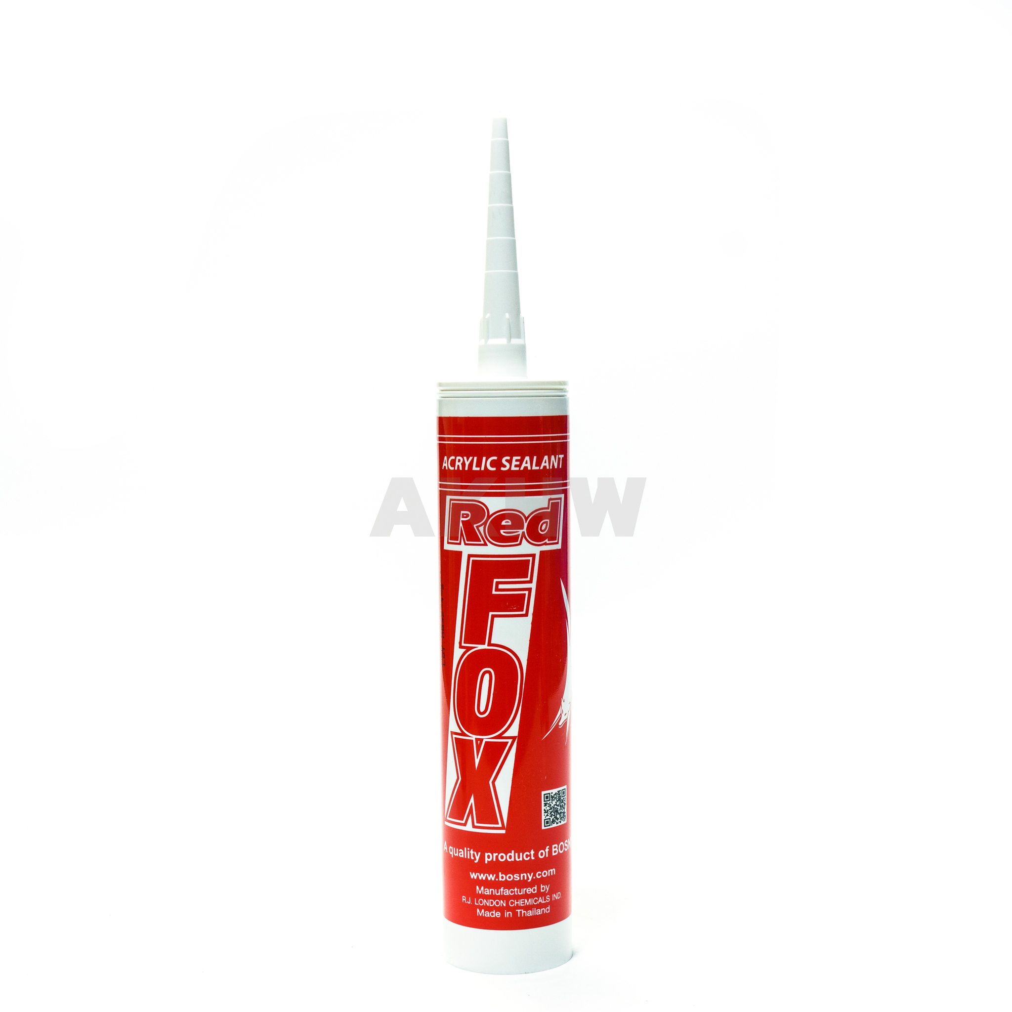 REDFOX กาวอะคลิลิคซีแลนท์ 430 กรัม อุดรอย/รูรั่วต่อของงานปูน คอนกรีต ไม้ ไวนิล อิฐ ทาสรทับได้ [ขายส่ง]