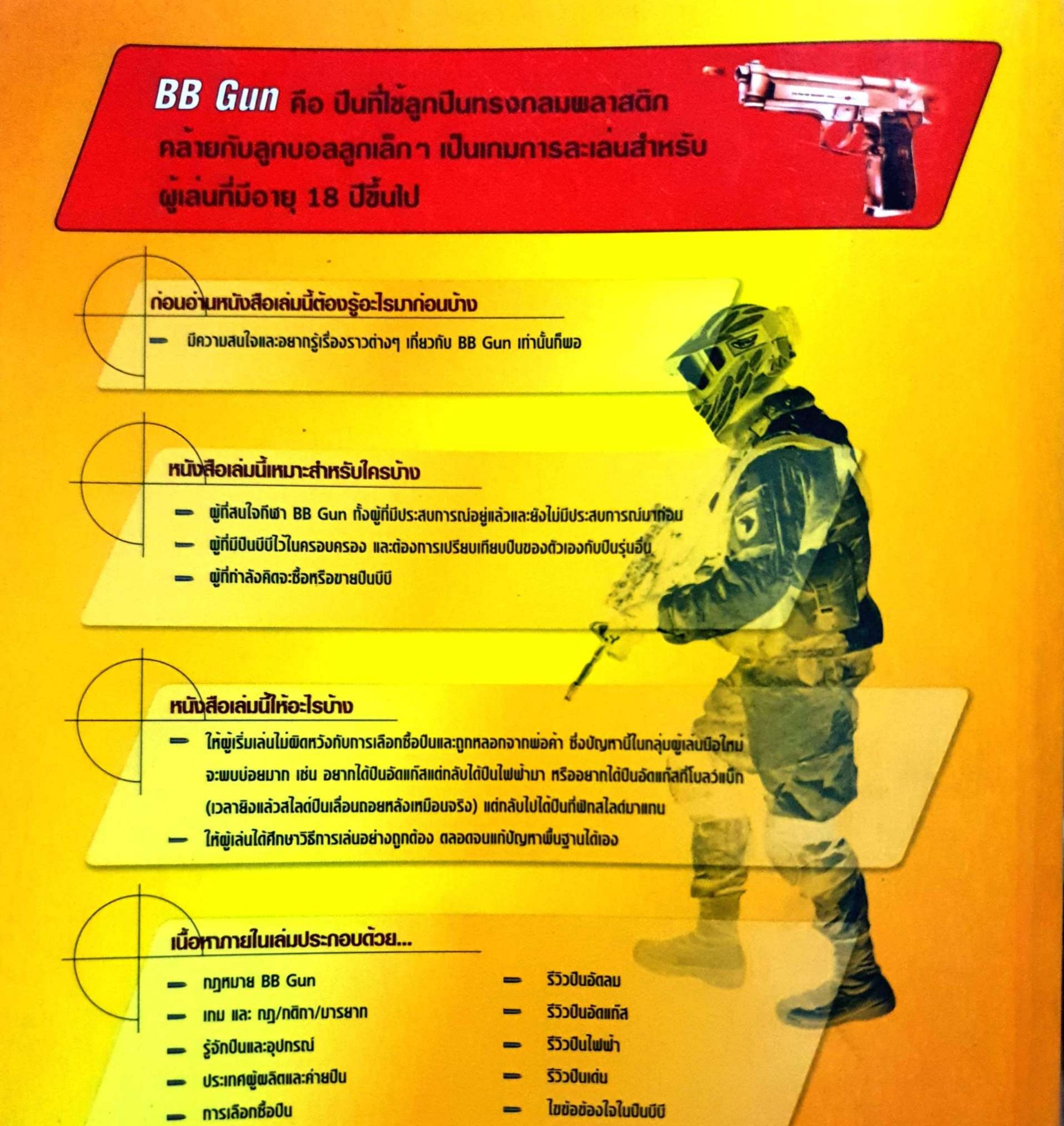 BB Gun คู่มือคู่กายคอเกมกีฬา BB Gun ไกด์บุ๊ก