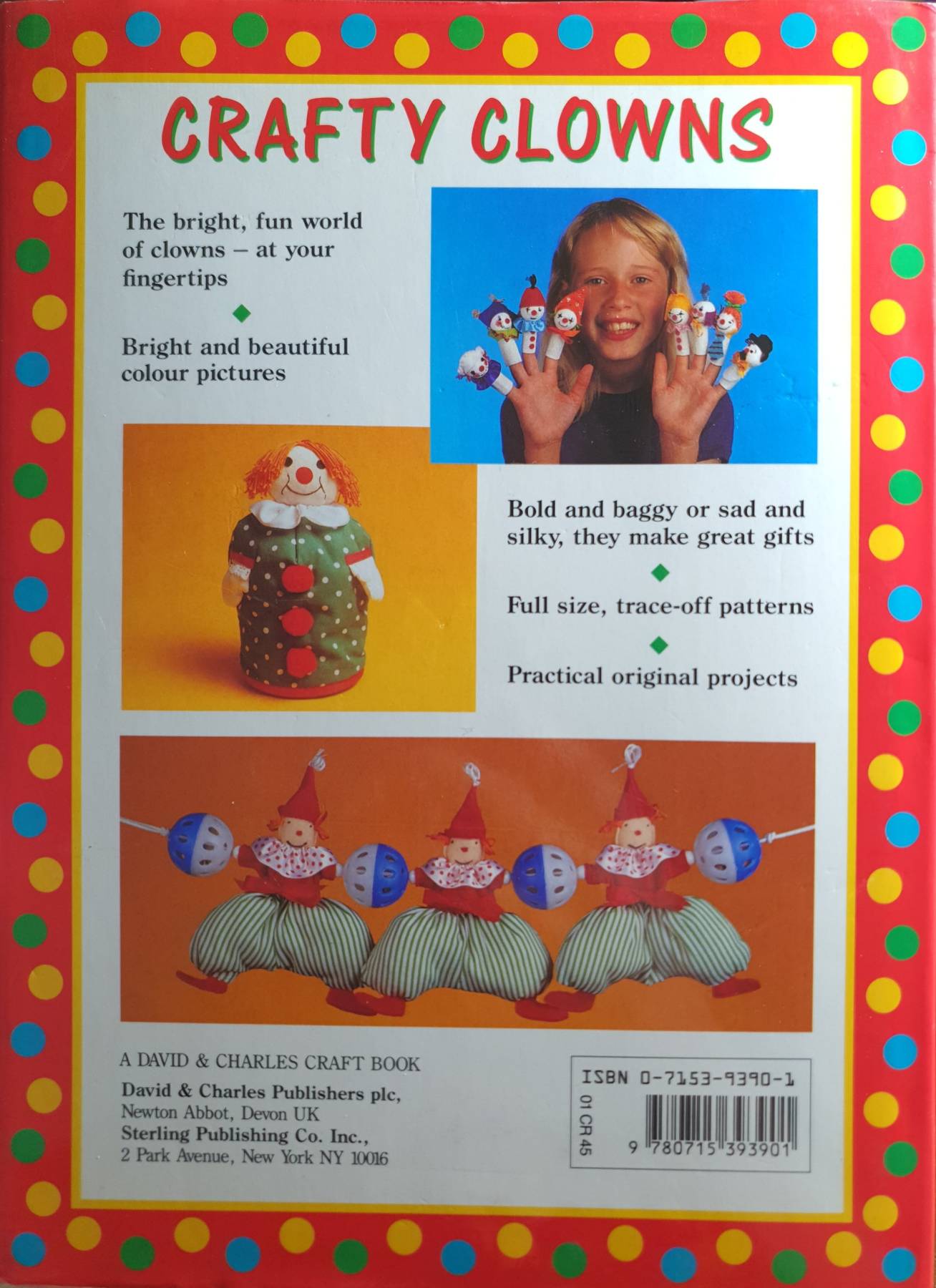 Crafty Clowns by Di Campbell (Hardcover, 1990)