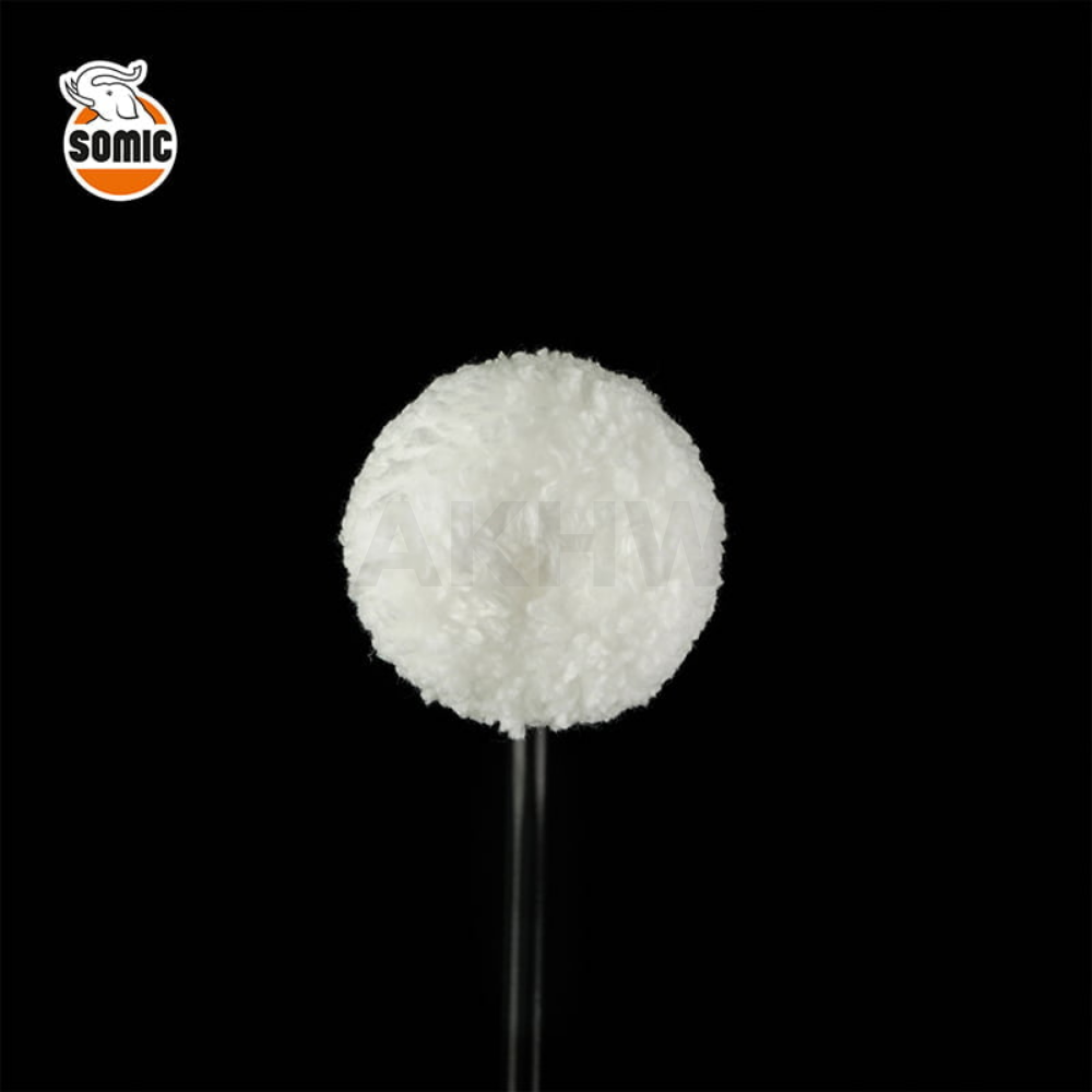 ลูกกลิ้งงานไม้ Wood Roll 4 นิ้ว โซมิค SOMIC สำหรับทาสีย้อมไม้, วานิช, แชลแล็ก [สินค้าสั่งโรงงาน ขายยกลัง] (ราคาไม่รวมแวท)