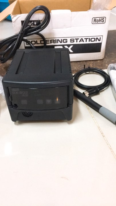 GOOT RX-802AS Temperature Controlled Lead-Free Soldering Station (70 W, 220V)