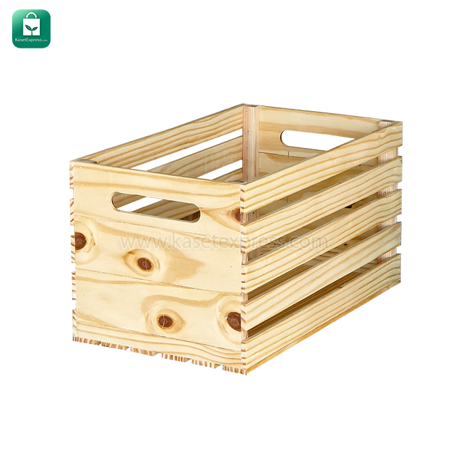กล่องไม้สน กล่องไม้ 30x50x27ซม. เครือบสี รุ่น LM8 - ลังไม้ ลังไม้เอนกประสงค์ กล่องไม้ งานปราณีต คุณภาพเยี่ยม!