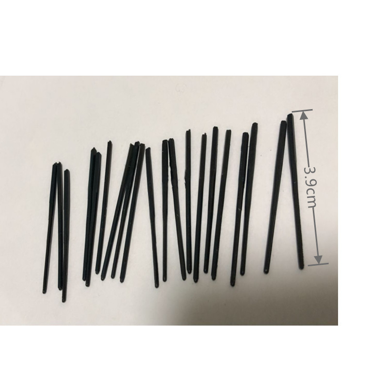 ตะเกียบจิ๋วสีดำสำหรับงานตกแต่งอาหารญี่ปุ่นจิ๋วจากดินปั้นเกาหลี ดินไทย ดินญี่ปุ่นนักสะสมของจิ๋วพลาดไม่ได้เลย