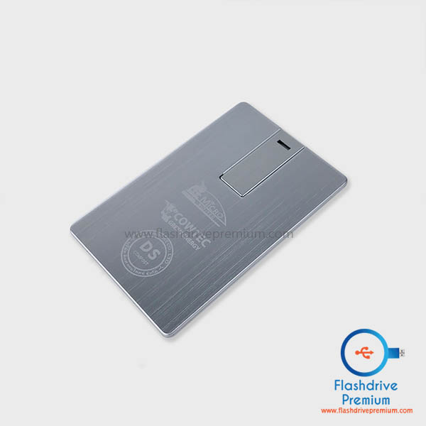 แฟลชไดร์ฟการ์ดแบบโลหะ (Metal Card Flash Drive)