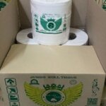 กระดาษจัมโบ้โรล Green Safe Virgin 2 ชั้น 300 ม ( ลัง )