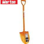 พลั่ว พลั่วปลายแหลม (ด้ามเหล็ก) - พลั่วเหล็ก พลั่วตักดิน พลั่วขุดดิน Marton (Shovel)