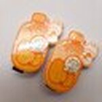 เครื่องประดับของจิ๋ว กิ๊ฟติดผมเครื่องประดับกิ๊ฟขวดเครื่องดื่มรสส้ม ของจิ๋วเหมาะสำหรับติดประดับเพื่อความสวยงาม