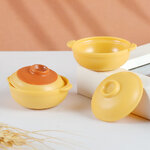 ABS จำลองหม้อดินหม้อข้าวหม้อ PROP ตุ๊กตาบ้านตุ๊กตาทำด้วยมือ DIY อาหารเครื่องครัวอุปกรณ์เสริม