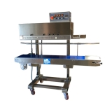 เครื่องซีลสายพานต่อเนื่อง FRM 1120 LD แนวตั้ง (สามารถรับน้ำหนักมากกว่า 25 Kg)