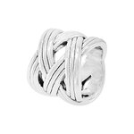 Silver weave Ring R-1282,12.5gm