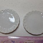 จานจิ๋วลายหอยจิ๋วจำลองงานสะสมdollhouse ตุ๊กตาจิ๋ว อาหาร ของเล่น โมเดล DIY ดินจำลอง มินิ กล่อง สำหรับใส่อาหารจิ๋วดินปั้น