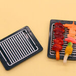 เตาปิ้งจิ๋วสำหรับตกแต่งงานปั้นดินจิ๋ว อาทิ ร้านลูกชิ้นจิ๋ว ร้านหมูปิ้งจิ๋ว ร้านหมูสะเต๊ะจิ๋ว เหมาะสำหรับงานดินปั้นอาหารจิ๋ว