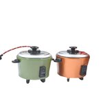 หม้อหุงข้าวจิ๋วสีส้มอะคริลิคเหมาะสำหรับฉากเล่นอาหารจิ๋วจิ๋วโมเดลบ้านตุ๊กตาอุปกรณ์เสริมพิเศษหม้อหุงข้าวขนาดเล็ก