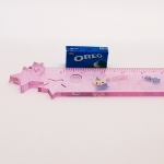 กล่องขนมโอรีโอ้จิ๋วขนมช๊อคโกแลตจิ๋วสำหรับนักสะสมงานของจิ๋ว