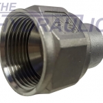 WJS-06/SS304 แฟลร์เชื่อม JIC37 - 3/8" สแตนเลส 304 ชิ้น