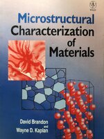 Microstructural Characterization of Materials : David Brandon